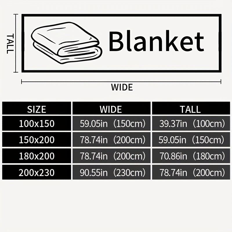 Cozy Panda Plush Throw Blanket - Super Soft Dual-Sided Fleece, Black & White Grid with Cute Panda Design, Machine Washable for Home, Bedroom, or Sofa, Cozy Home Blanket | French Style Design | Polyester Knit Blanket