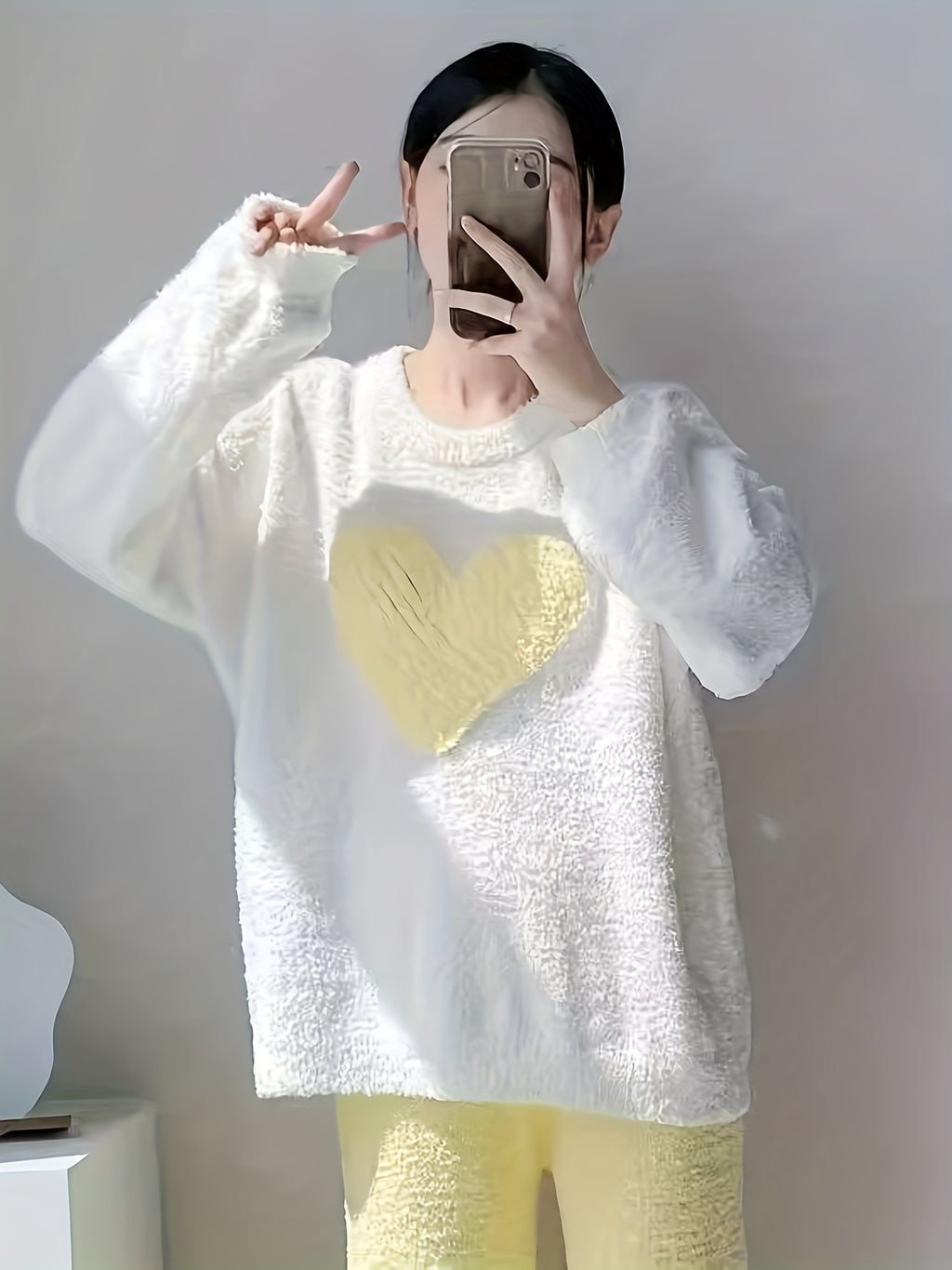 Coral fleece, princess style, pajamas, Women's 2025 autumn and winter new models, thickened, fleece, warm, sweet, high-end, loungewear, set