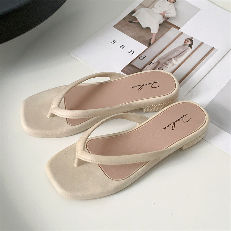 Yuzhihao Summer Women'S Casual Flat Flip-Flops | Open Toe, EVA Material, Fashionable Indoor and Outdoor Sandals, Women Shoes