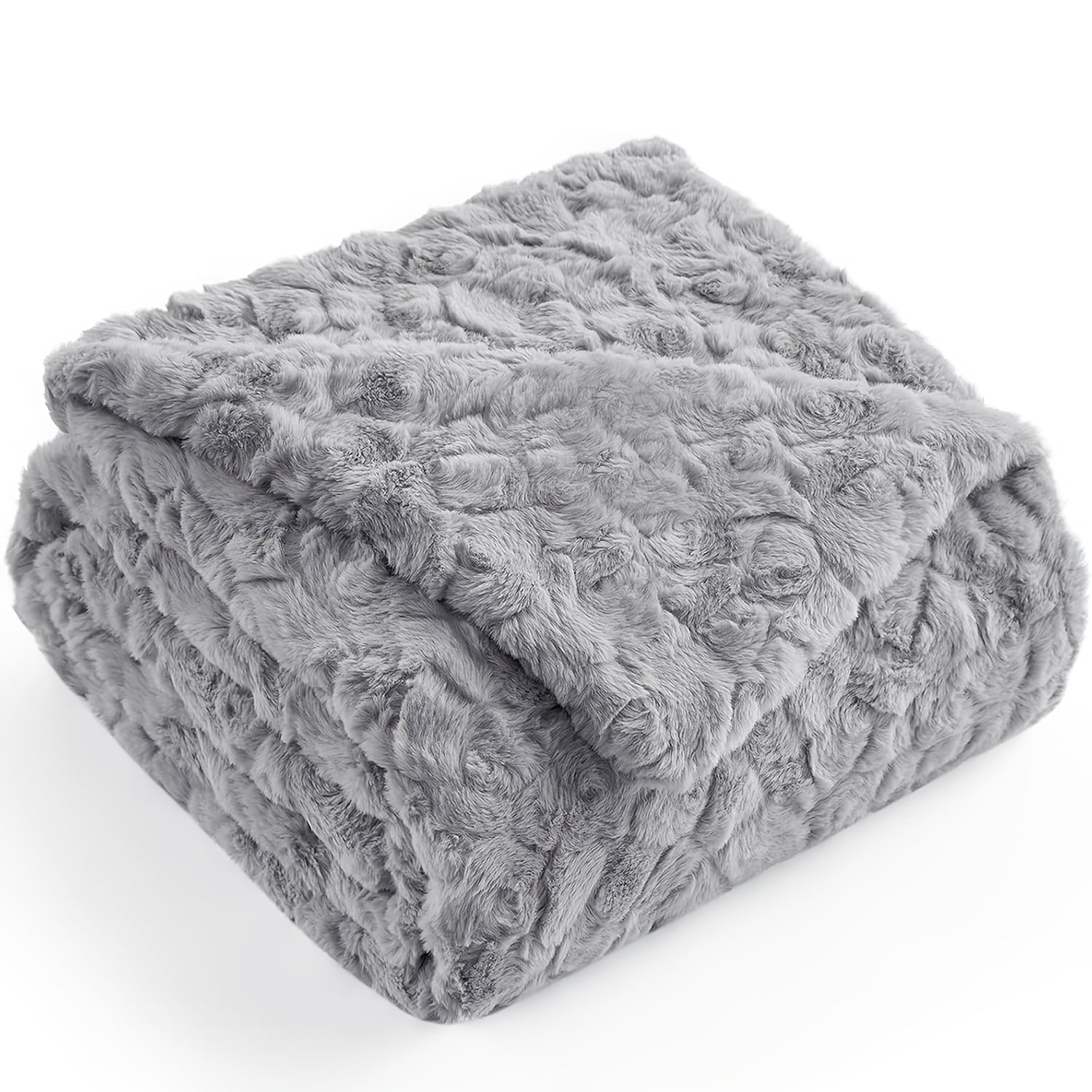 Luxury Heavyweight Blanket, Elegant Double-Brushed Blanket, Soft Comfort Blanket Ultra-Comfort Blankets, Living Room Sofa Blanket, Bedroom Blanket